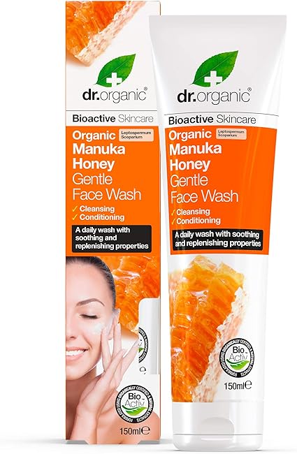organic honey face wash