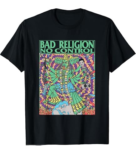 Amazon.com: Bad Religion - Official Merchandise - No Control T