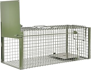 KrapTrap® Marderfalle und Katzenfalle – 75 x 29 x 28 cm Lebendfalle um Marder, Katzen, Hasen und Kaninchen lebend zu fangen und Nicht zu verletzen oder zu töten