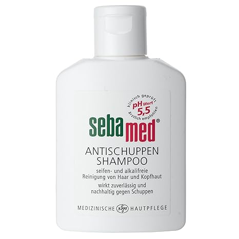 5Pack Sebamed Anti-Schuppen Reise-Shampoo 5x 50ml