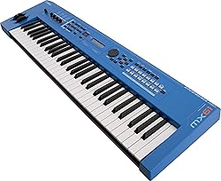 Yamaha MX61 Music Production Synthesizer, Blue