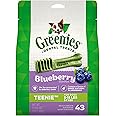 Greenies Blueberry Natural Dental Dog Treats, 12oz Packs
