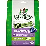 Greenies Blueberry Natural Dental Dog Treats, 12oz Packs