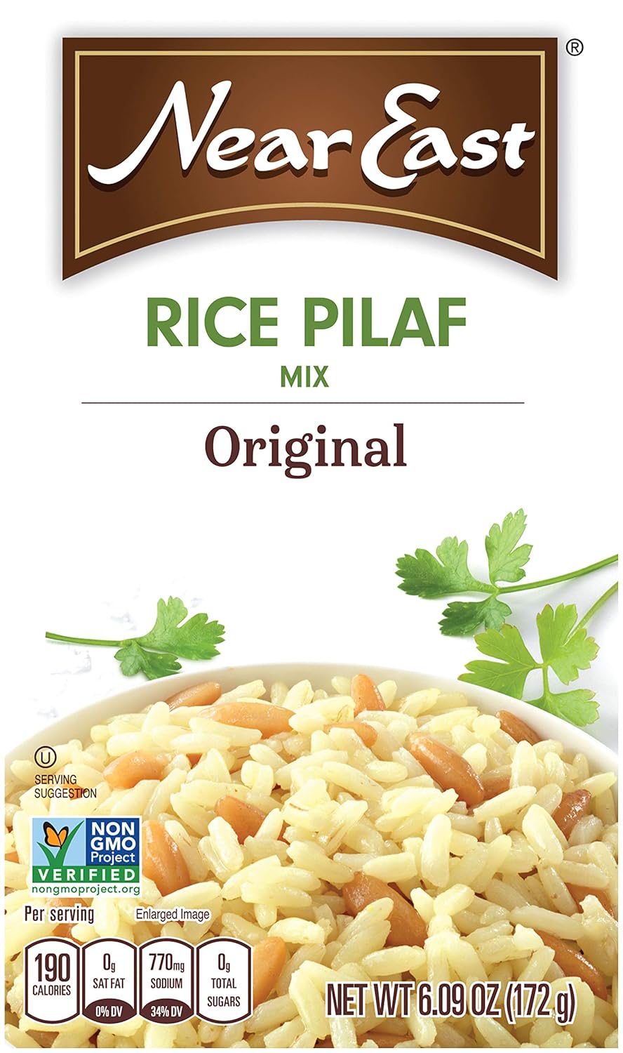 Near East Rice Pilaf Mix, Original, 6.9 Ounce (Pack of 12 Boxes)