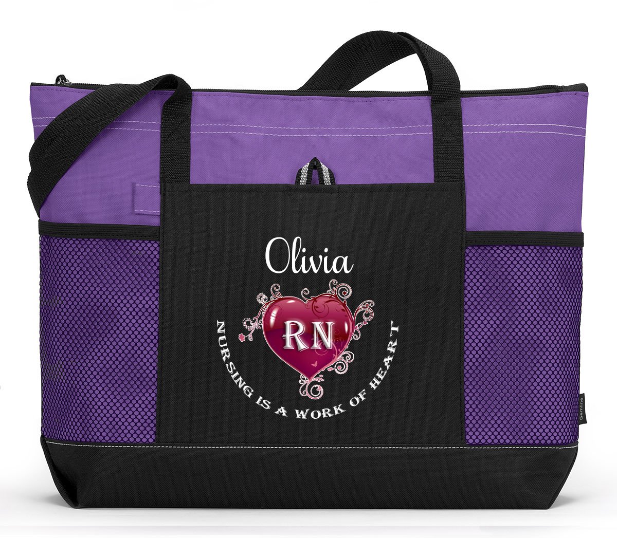 personalized work tote
