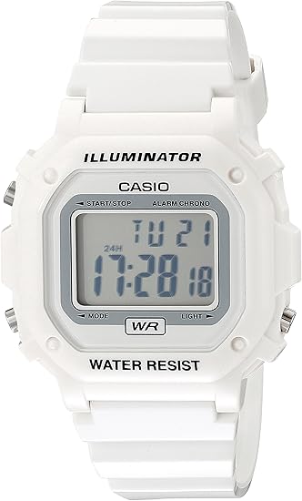 casio silver digital watch