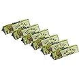 Zig-Zag Hemp Unbleached Vegan Rolling Papers - 1 1/4 Size, 6-Pack - Sustainable & Eco-Friendly