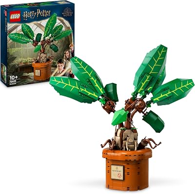 LEGO Harry Potter Mandrake Plant Toy Figure and Pot