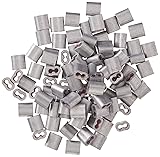 Zareba HTGCS23100 Gritted Crimping Sleeve 2-3,Silver