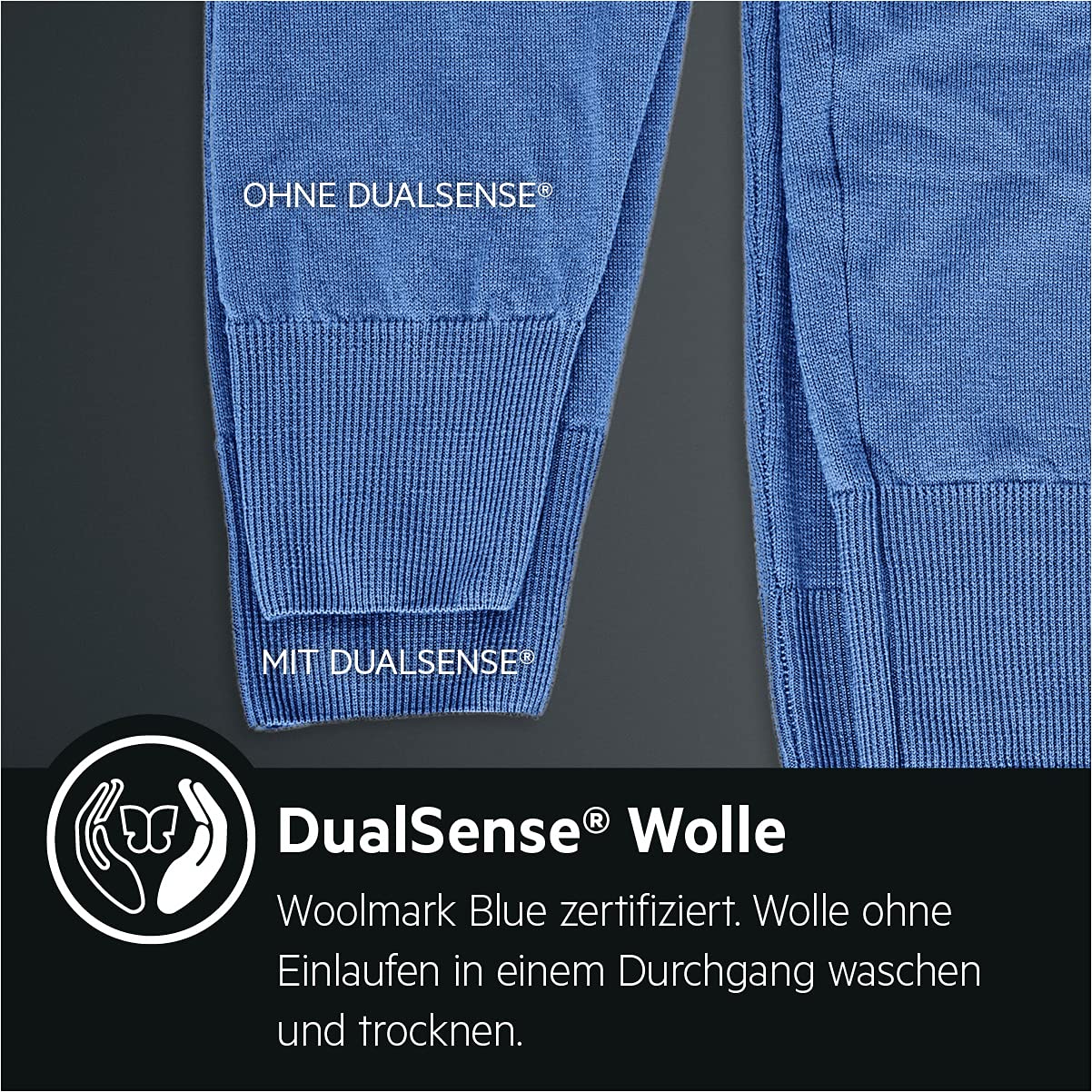 AEG Waschtrockner, DualSense - schonende Pflege, 8 kg Waschen, 5 kg Trocknen, D, energiesparend, Mengenautomatik, Nachlegefunktion, ProSteam – Auffrischfunktion, 1600 U/min, Weiß, L7WBA60680 2