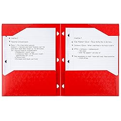 Five Star 2-Pocket Folder, Plastic Folder with