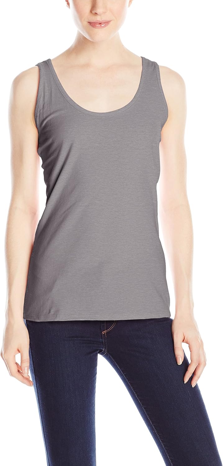 Hanes Women's Scoop-Neck Tank Top: Clothing