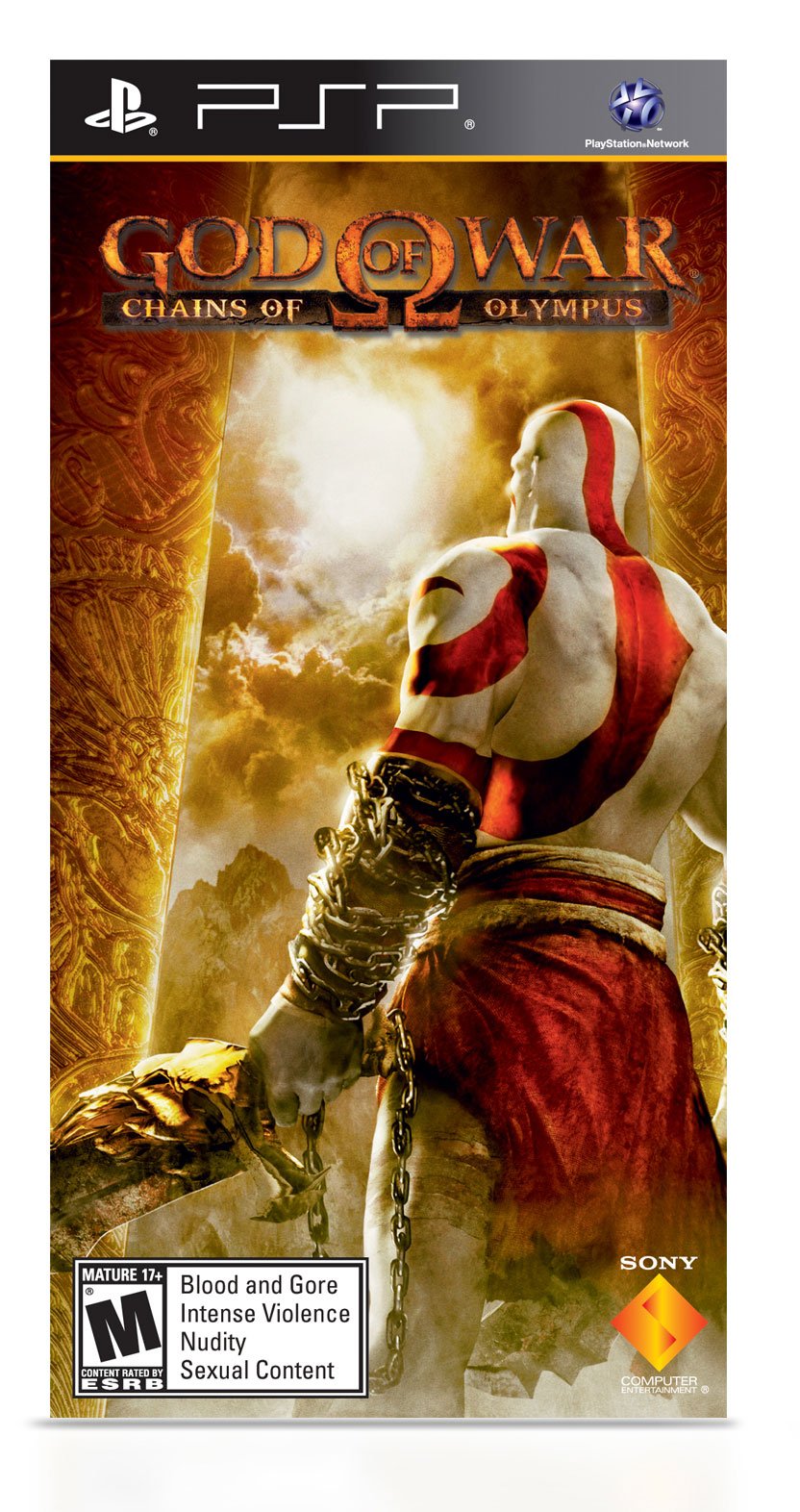 PlayStation Portable Limited Edition God of War Ghost of Sparta Entertainment Pack - Red/Black (Renewed)