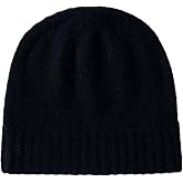 EURKEA Women’s 100% Cashmere Winter Beanie Soft Lightweight Skullies Cap | Soft Feathery Lightweight, Multiple Colors, Ready-to-Gift