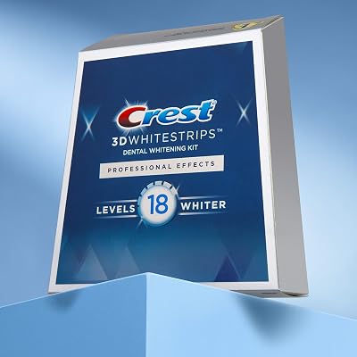 Buy Crest 3D White Professional Effects Whitestrips Teeth Whitening Strips  Kit Online in Poland. B00336EUTK