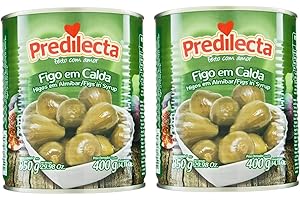 Predilecta - Whole Figs in Syrup - 14.10oz (PACK OF 02) | Figo em Calda Inteiro - 400g