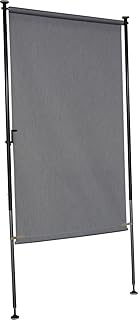 Angerer Balkon Sichtschutz Style granit, 270 x 150 x 225 cm, 2317/005, Grau