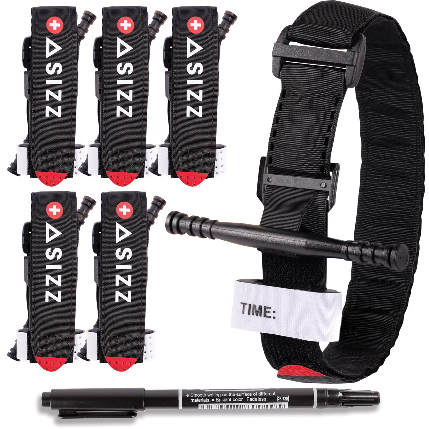 6 Pack Tourniquets Fastest Tactical Turnicate Kit Torniquetes For 6 Pack Tourniquets Fastest Tactical Turnicate Kit Torniquetes For