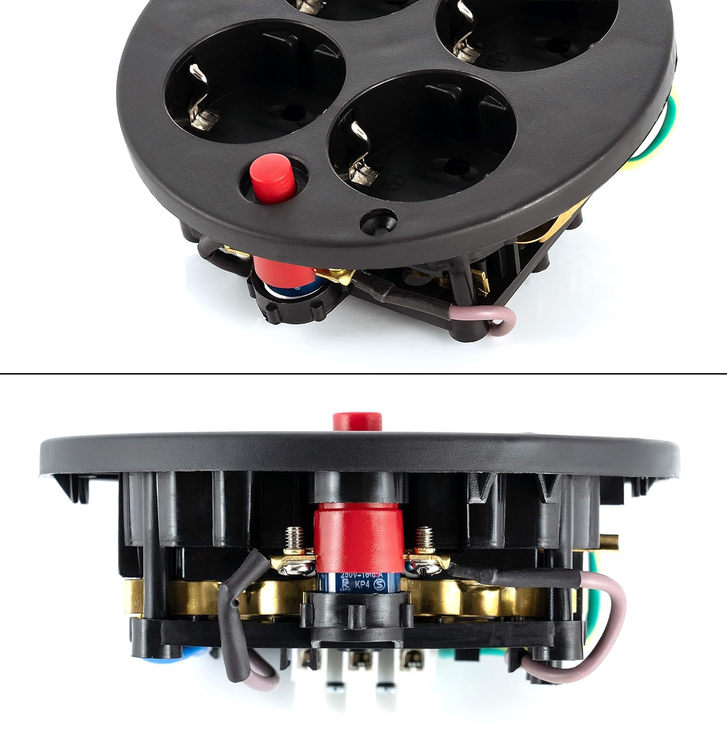 Poppstar thermal protection switch for cable reel (1-pole, 250V, 16A, 56°), spare part as fuse against overheating - Image 5