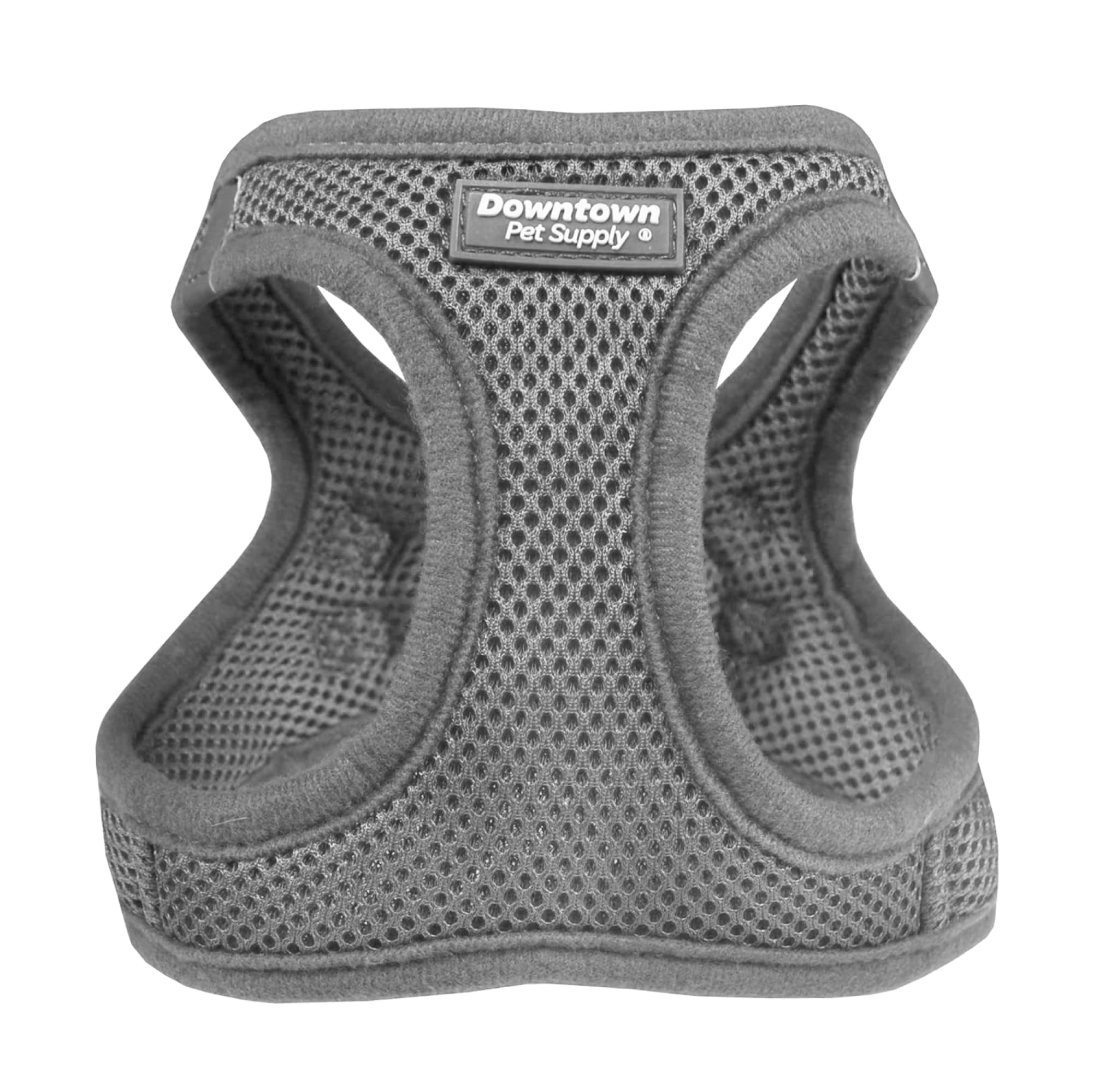 Downtown Pet Supply No Pull, Step in Adjustable Dog Harness with Padded Vest, Easy to Put on Small, Medium and Large Dogs (Light Grey, XXS)