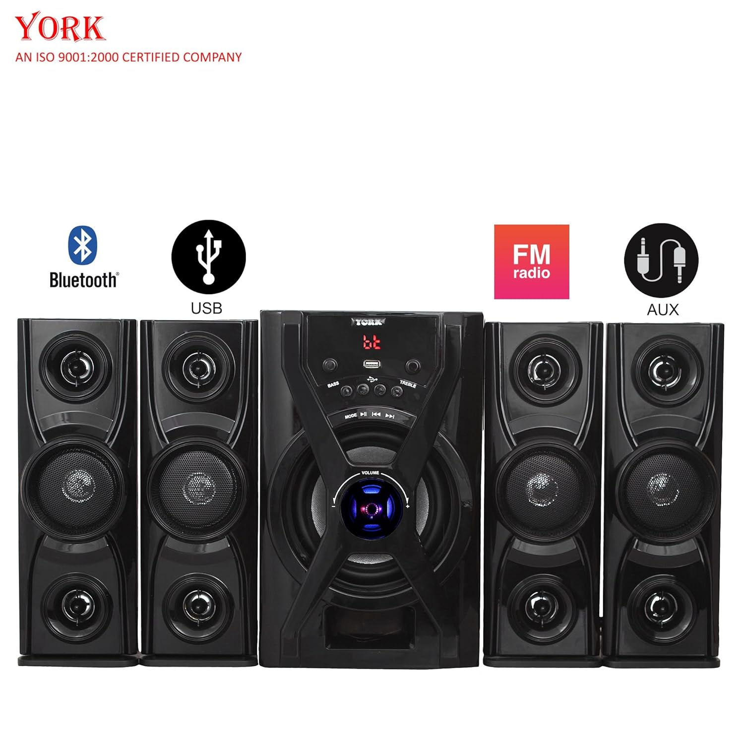 4.1 home theater with bluetooth