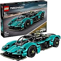 LEGO Technic Aston Martin Valkyrie Toy Car - Kids Model Kit Toy for Boys and Girls, Ages 9+ - Vehicle Building Set for Preten