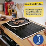 Russell Hobbs RH60IH2B414B 60cm Induction Hob Dual Flex Frame Black view 4