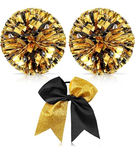 pompom.38様 リクエスト 5点 まとめ商品 Amazon.com: ICOCHEER Cheerleading Pom Poms Metalic
