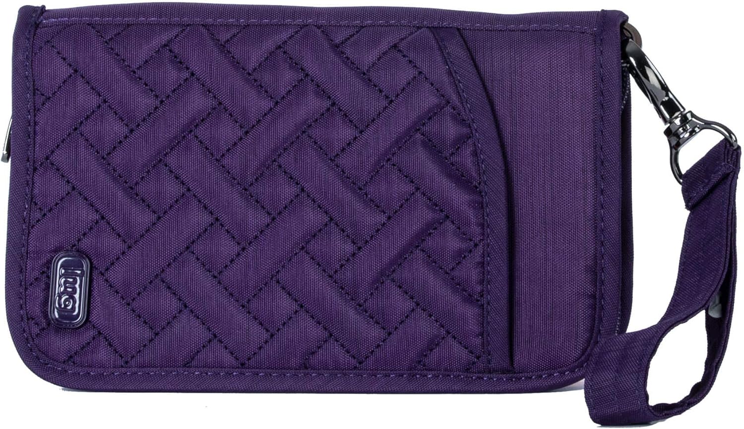 Lug Women's Tandem Zip Passport Wallet, Brushed Concord Amazon.ca