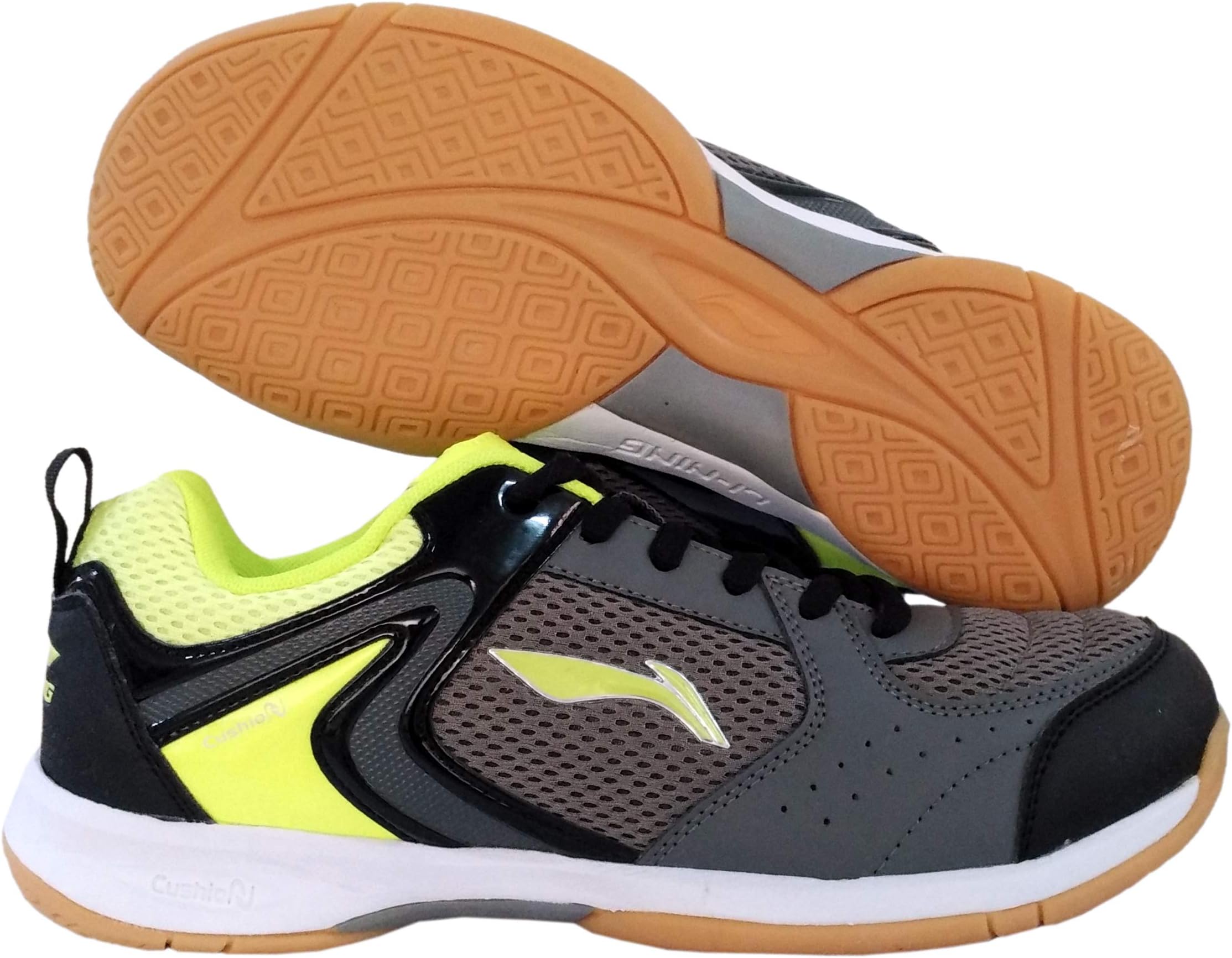 Li-Ning New Badminton Shoes, Orange/Dark/Red/Black
