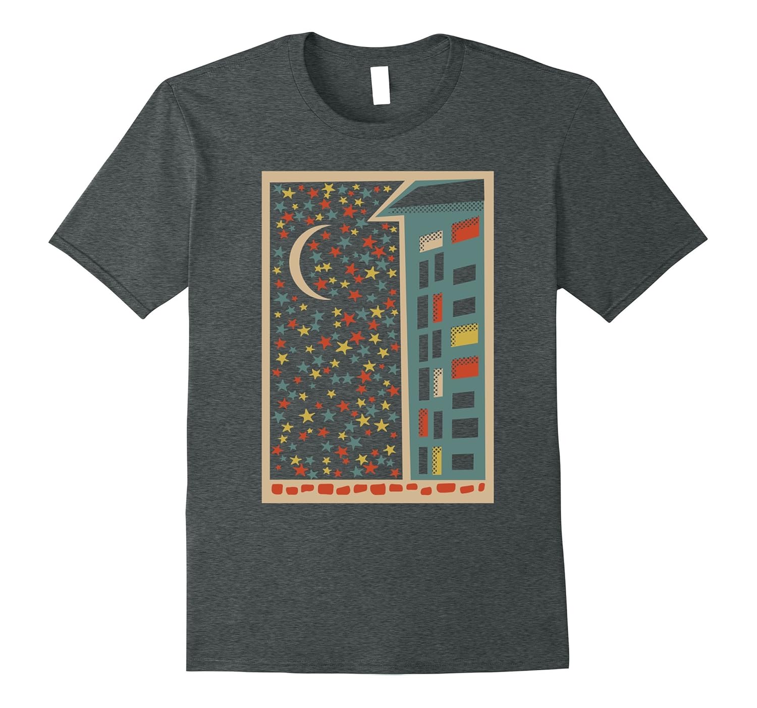 Colorful Starry Night Sky TShirtArt Artshirtee
