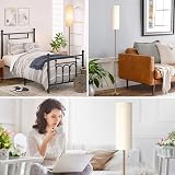 Aooshine Beige Floor Lamp 64in with Adjustable 3-Color LED Bulb Included view 8