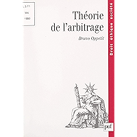 Théorie de l'arbitrage (French Edition) book cover