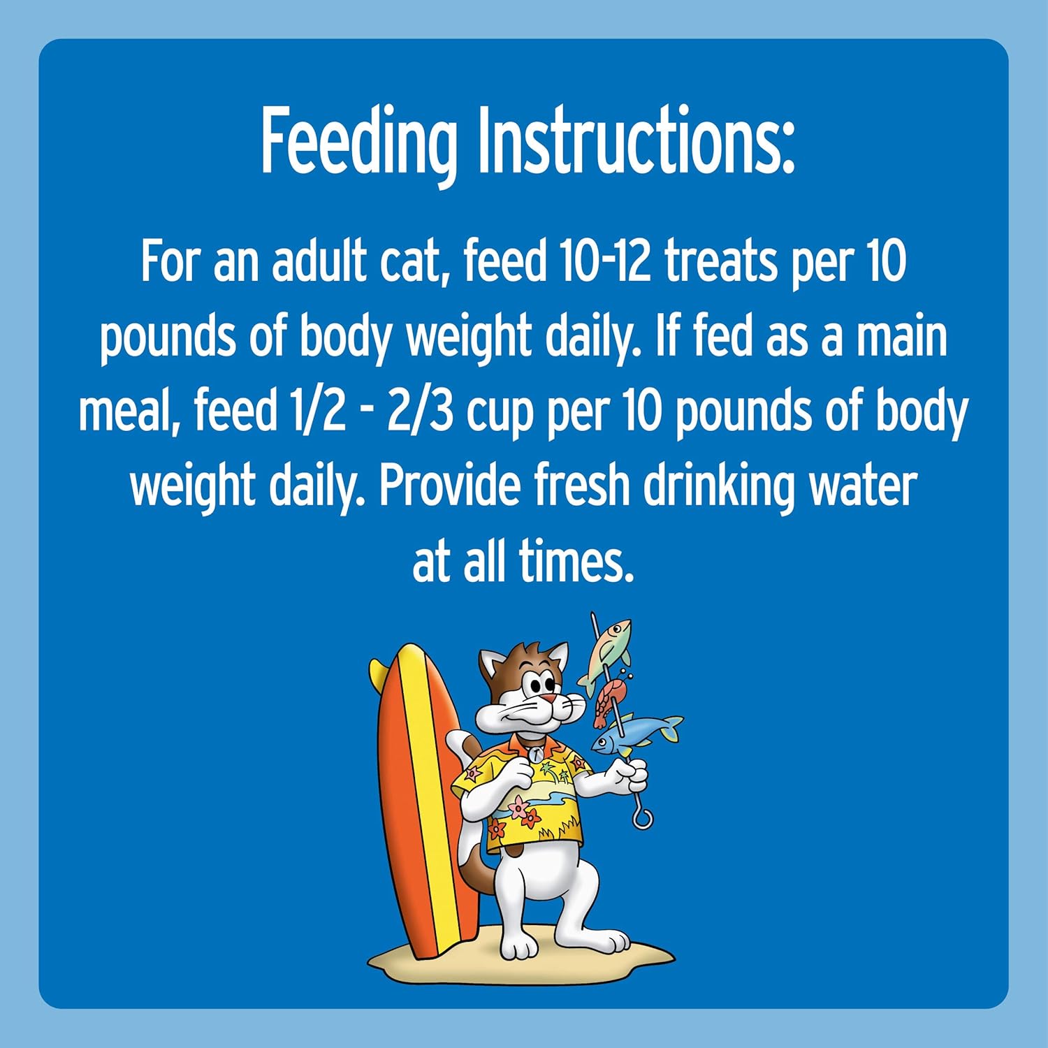 TEMPTATIONS MixUps Crunchy and Soft Cat Treats, Surfer's Delight Flavor, 30 oz. Tub : Pet Supplies
