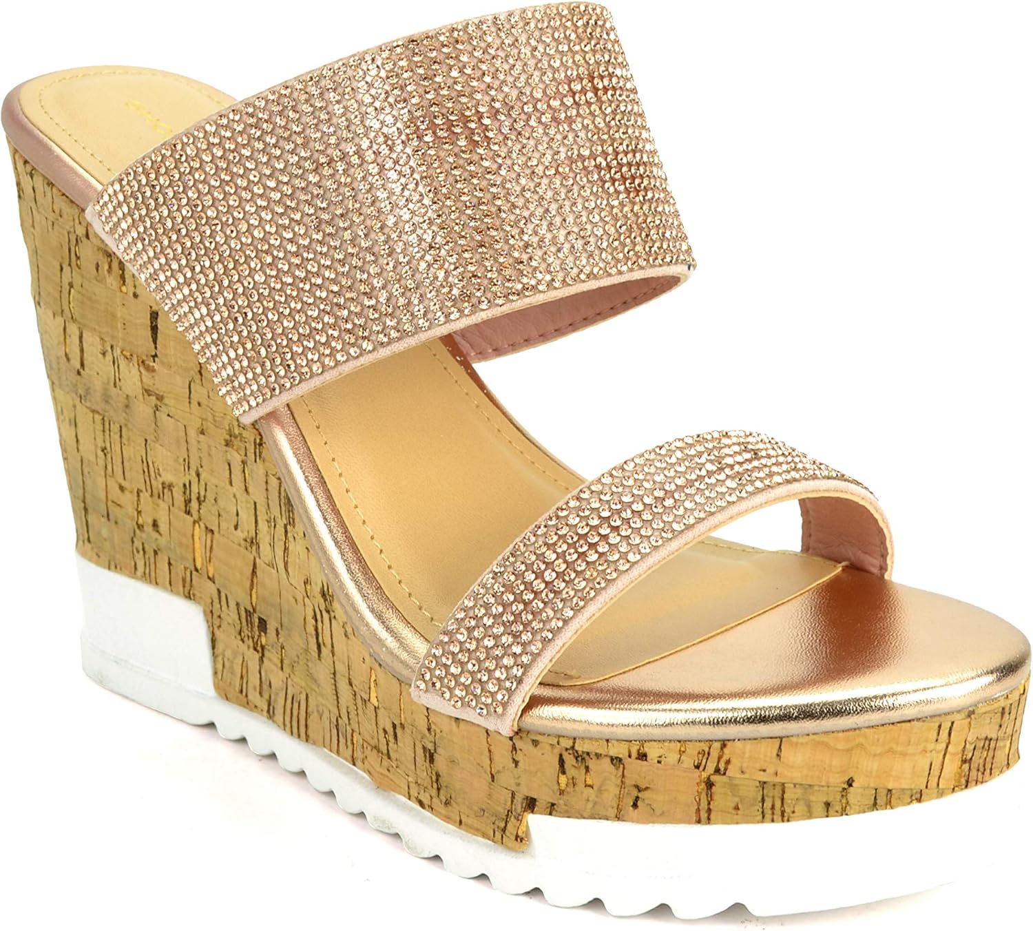 slip on cork wedges
