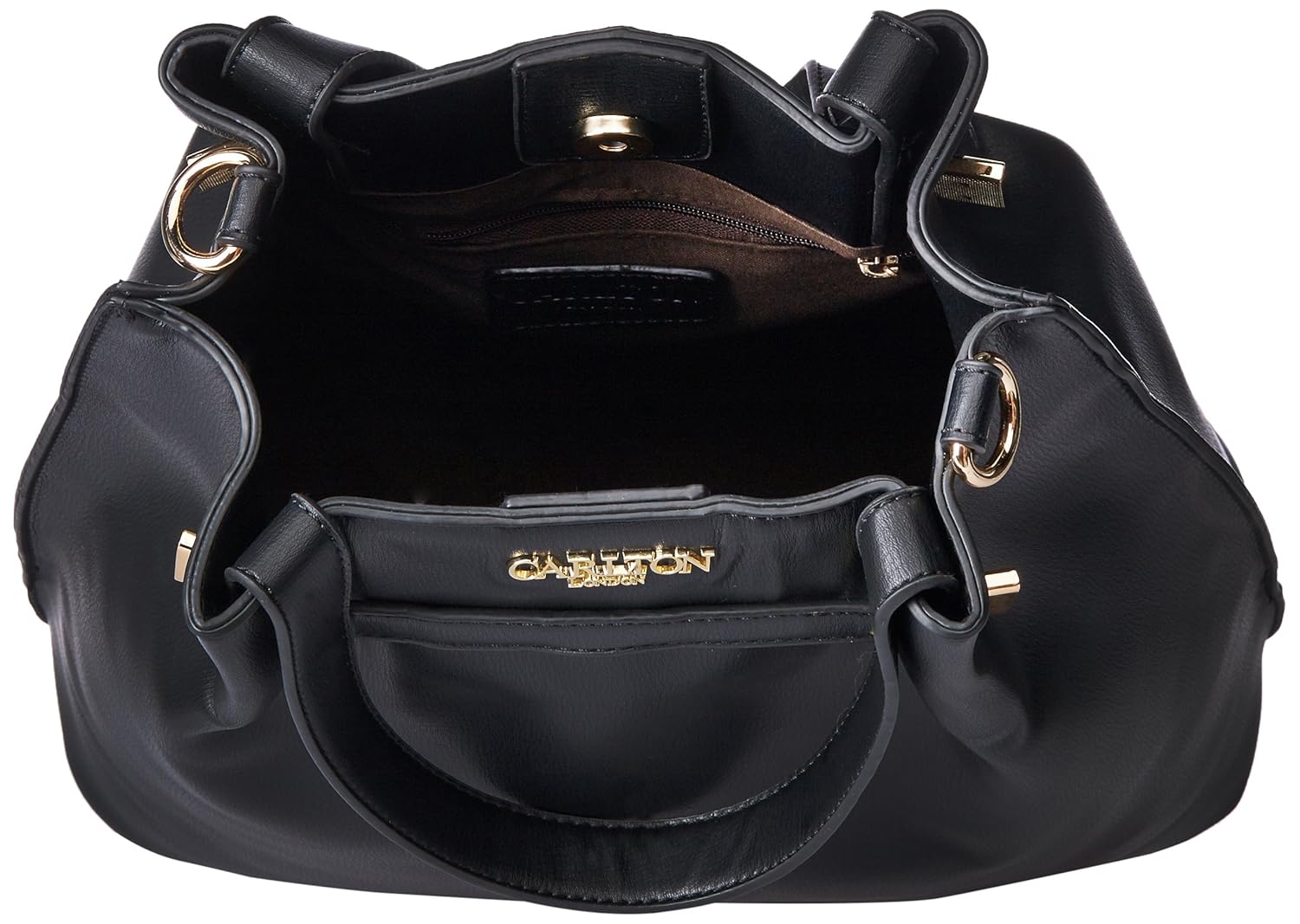 carlton london selena women's tote bag (black)