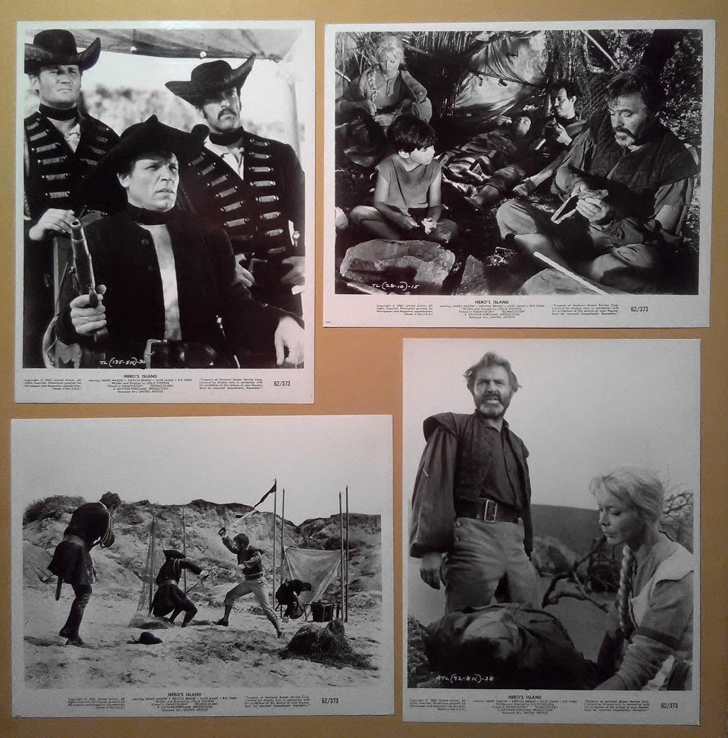 Amazon Co Jp 写真ロット ヒーローの島 ジェームズ メイソン ケイト マンクス ネビルブランド モーガンメイソン ホーム キッチン