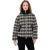 Varley Women's Bryony Short Puffer Flannel Jacket