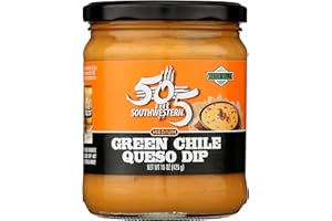 505 Southwestern Green Chile Queso Dip 15oz (6 Jar Pack)