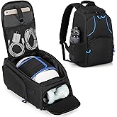 PGmoon Storage Carrying Bag Compatible with Oculus Meta Quest 2/Quest 3/Quest 3S/Quest Pro/VR Elite Strap and Controller, Tra