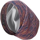 Satin Bonnet Silk Lined Sleep Cap- Adjustable Hair Cover for Women Men Frizzy Hair Night Cap Patients Care