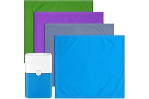 4 Pack 211+ Replacement Washable Pre-Filters for Blueair Blue Pure 211+ air purifier, Removes Pollen, Dust, Pet Dander, Color