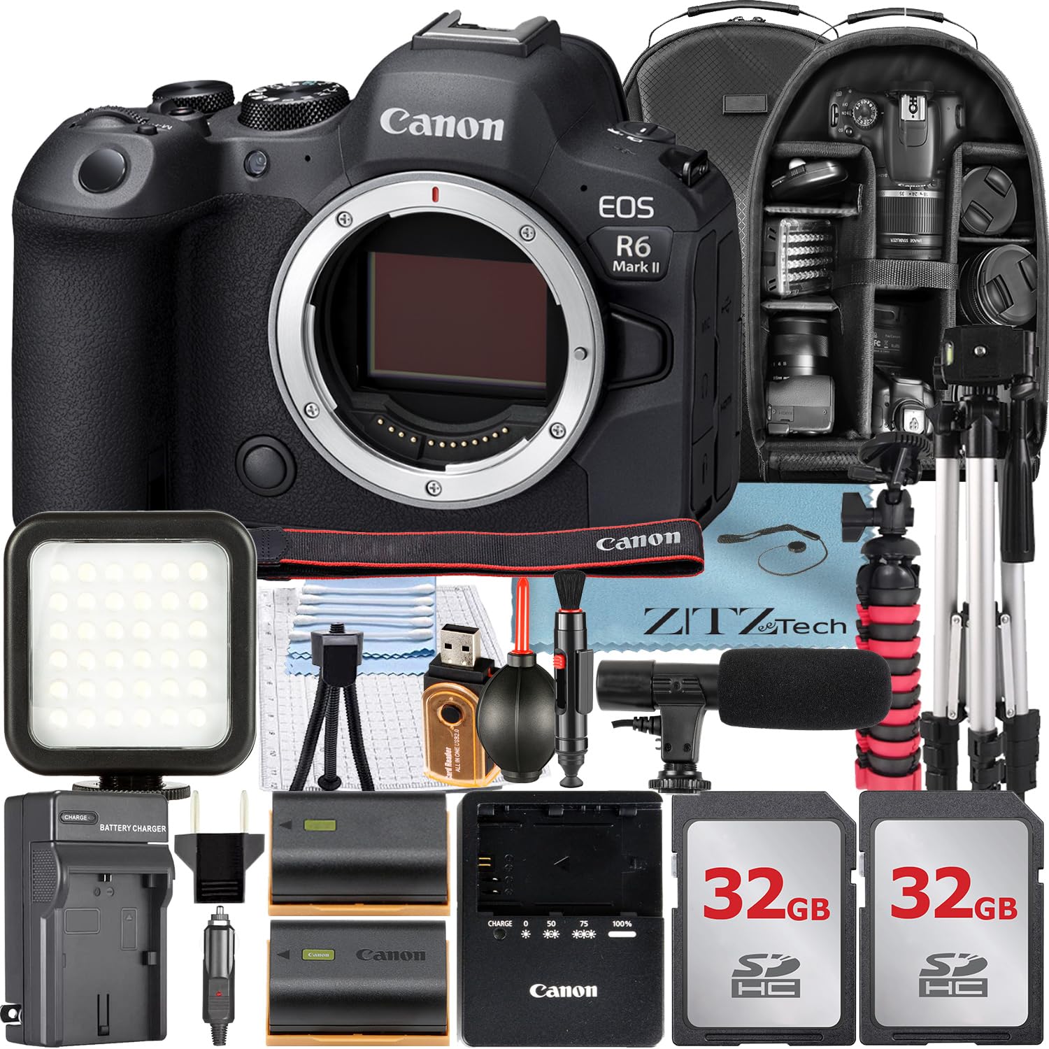 Canon EOS R6 Mark II Mirrorless Camera