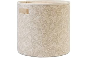 Crane Baby Willow 100% Cotton Storage Bin - Perfect for Nursery Organization, Handcrafted Design