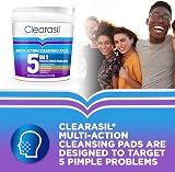 Clearasil 5-In-1 Ultra Cleansing Pads with Salicylic Acid 65's (Pack Of 2) view 5