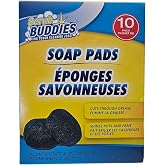 scrub buddies Bathtub Cleaning Soap Pads, 10 Count, Blue