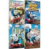 Thomas &amp; Friends: Start Your Engines / Whale of a Tale &amp; Other Sodor Adventures / Curious Cargo / Railway Mischief (4-Pack)