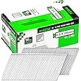 meite 16 Gauge Angled Finish Nails 1-3/4-Inch 45MM 20-Degree Galvanized Finishing Nails for Electric or Pneumatic Nailer Guns