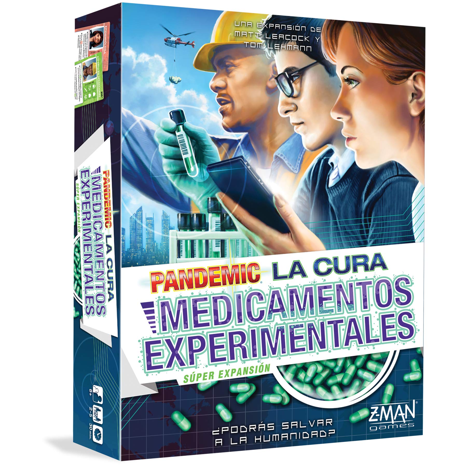 Z-man Games España - Pademic La Cura: Experimental Medications, Colour (ZM7151ES)