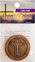 John 3:16 Coin, for God so Loved The World Bible